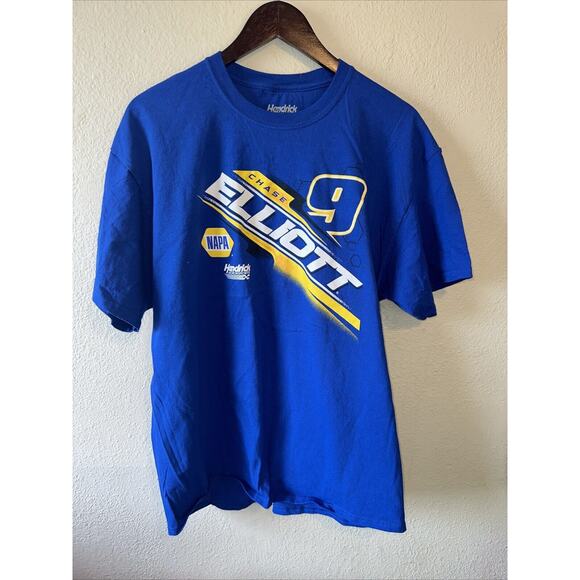 Nascar Chase Elliott # 9 Blue Mens Shirt XL Hendrick Motorsports - Picture 1 of 4